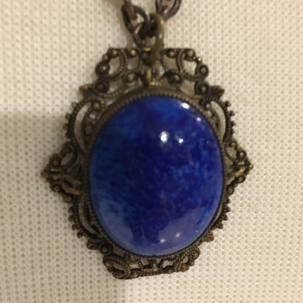 Vintage Lapis Necklace
